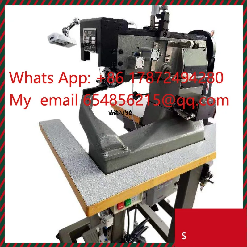 ماكينة خياطة جانبية ذات خيط مزدوج أوتوماتيكية صناعية لخياطة الأحذية