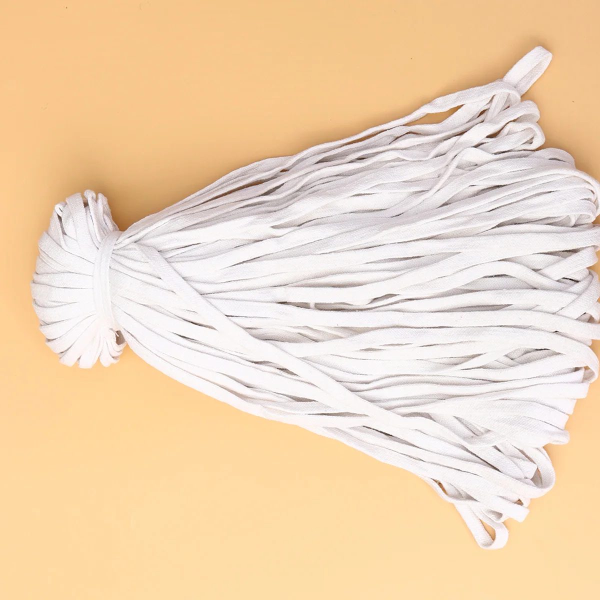 

Cotton Rope Drawstring Replacement Braided Material Bag Crafting Fancy for Decoration Costume Macrame