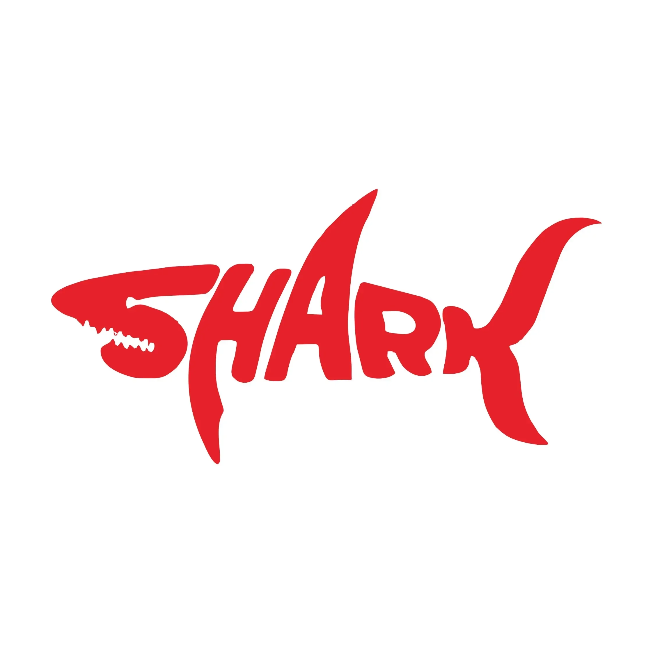 Personality Cool Letters Shark Reflective Motorcycle Helmet Decal Scratch Personality Car Scratched Window Decal Car, 18cm