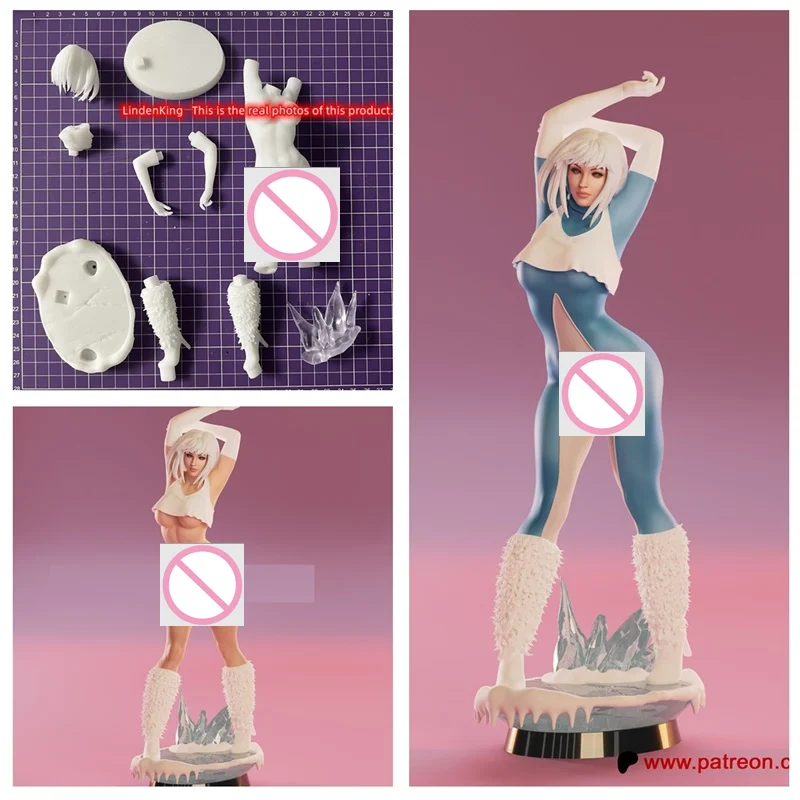 

LindeeKin D188 Индивидуальные 3D гаражные комплекты Неокрашенная фигурка GK Модели из белой смолы в разобранном виде Пазл модели персонажей