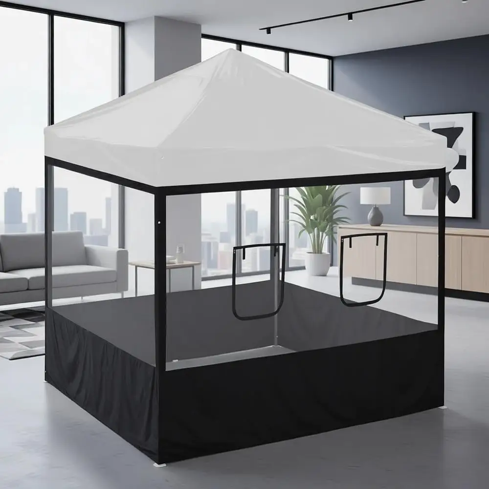 

Сетчатые боковые стенки для коммерческого стендов 10x10 с 4 панелями и окном