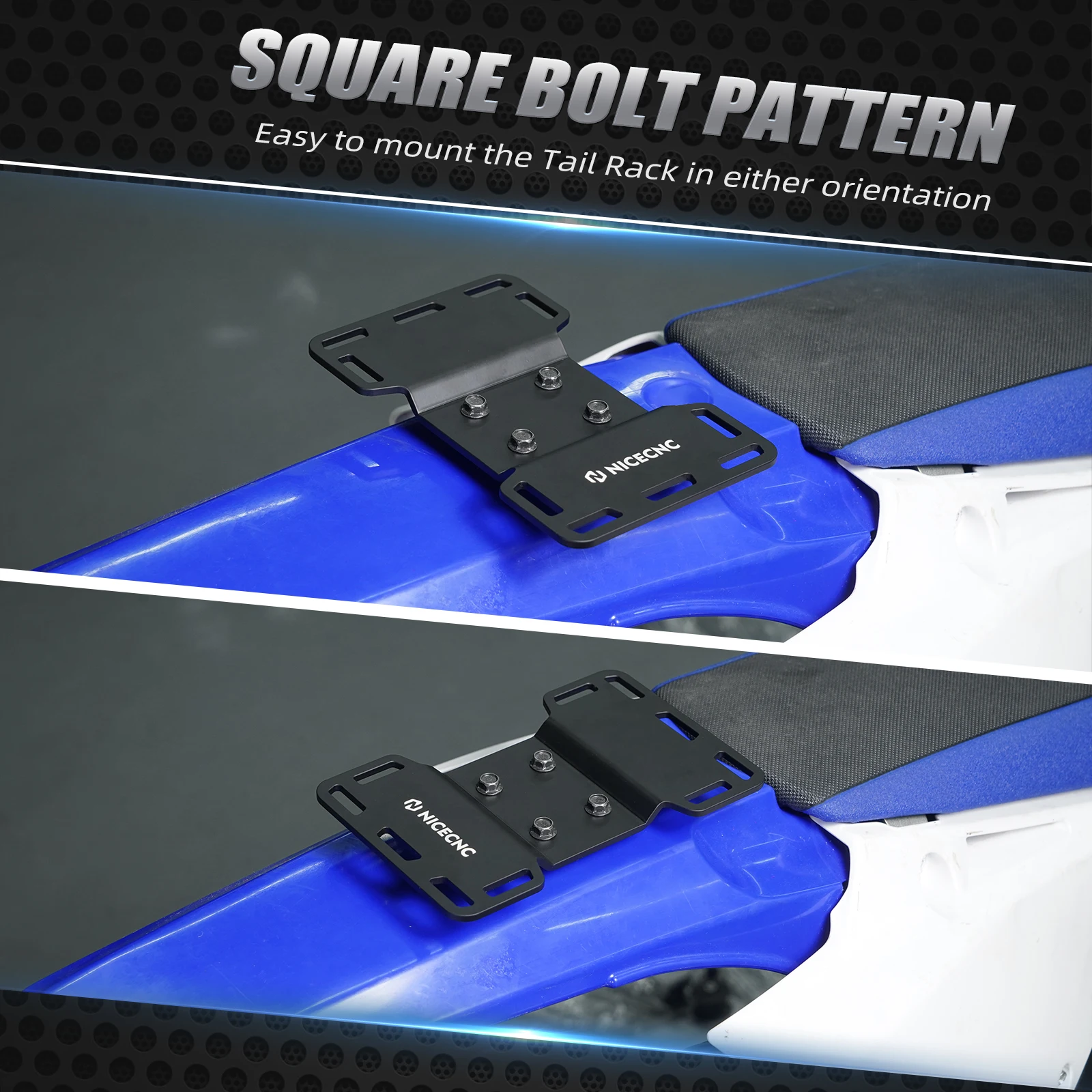 NICECNC ل 2025 2024 2023 KTM EXC TPi XCW XCFW EXCF SX XC F Husqvarna TE FE TC FC TX FX GasGas EC MC EX F Beta RR رف حقيبة الذيل