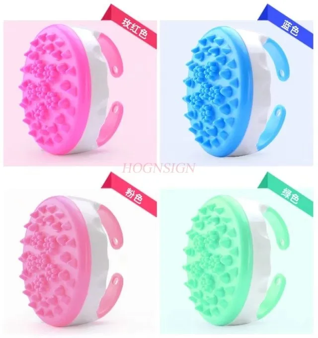 Silicone Cellulite Massager Brush Gua Sha Lose Weight Health Care Handle Meridan Slimming Body Relax Tone Pain Relief Thin Leg