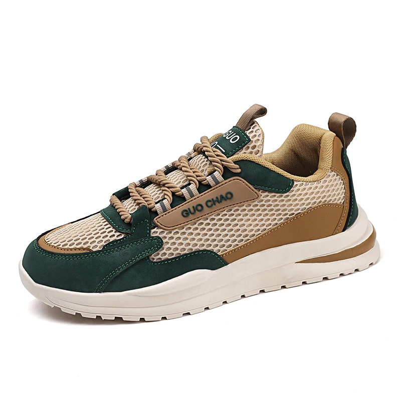 

New Spring/Summer 2025 men's large-sized 47 casual sports shoes, anti-slip and height-increasing tennis men's shoes