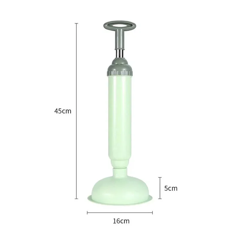 Toilet Plunger High Pressure Pump Anti Clogging Drain Cleaners Pipe Dredge Device for Bathroom Kitchen Sink Drain Clean Supplies