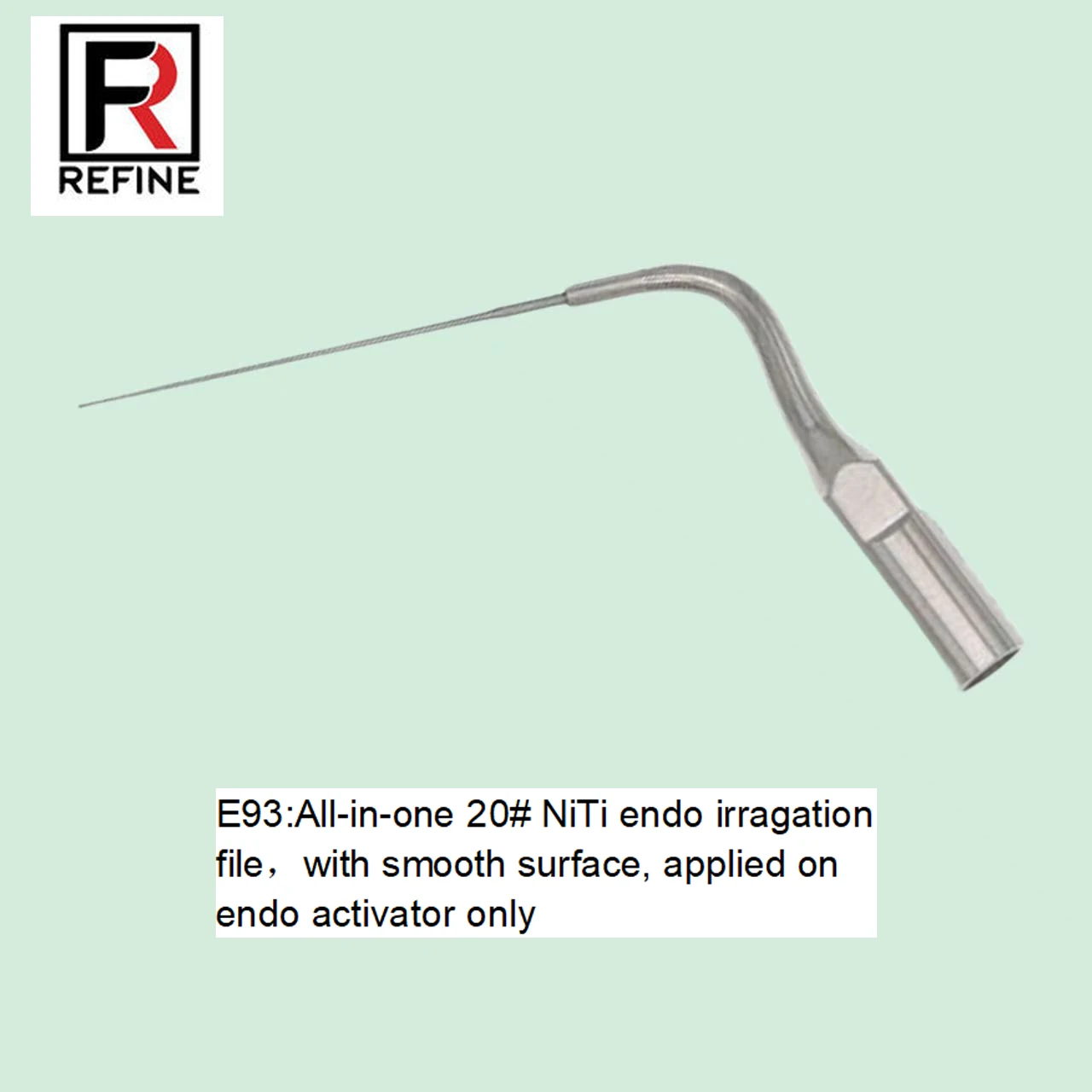 Refine Dental Ultrasonic Scaler Tips E93 for EMS UDS MECTRON Woodpecker