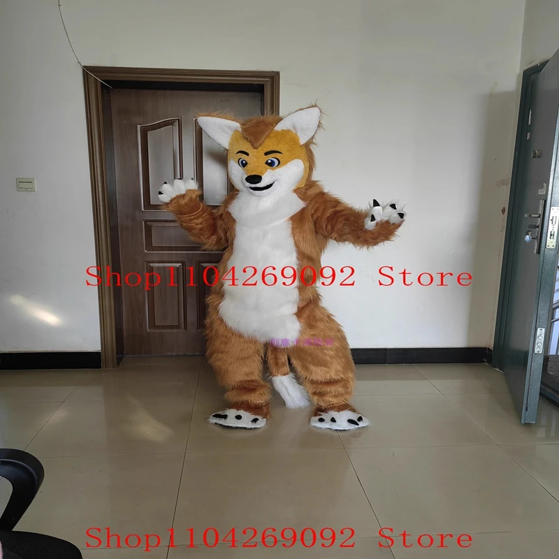 

Anime Character Furry Fursuit Dog Mascot Costumes Fox Mascots Cosplay Costume Plush for Adult Cartoon Cosplay Costume Birthday