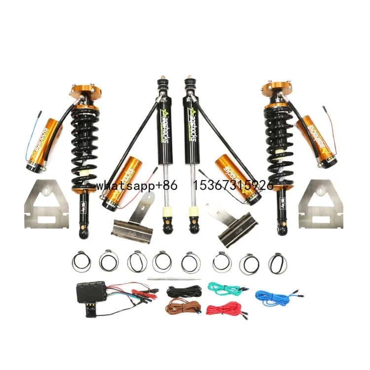 land cruiser 200 gas adjustment off road shock absorber lift kit suspension set