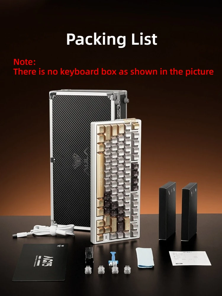 Teclado Mecánico con Eje Magnético AULA Serie AG75, Cableado, Modo Único, Frecuencia de Respuesta de 8k, Teclado para Juegos AG75 Pro/Ultra E-sports 7