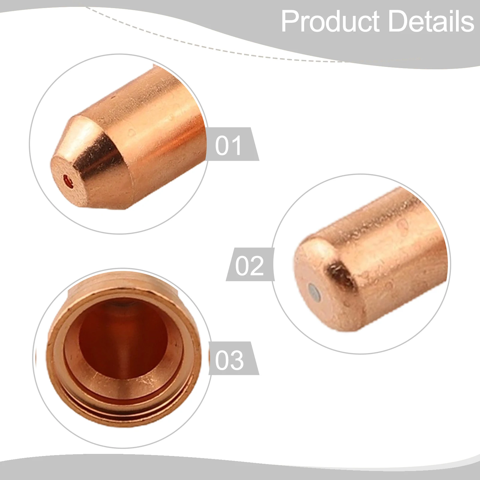 Pioneering Design Ten Piece Replacement Kit of Plasma Cutting Electrodes & Nozzles Tailored to Fit For Unimig Systems