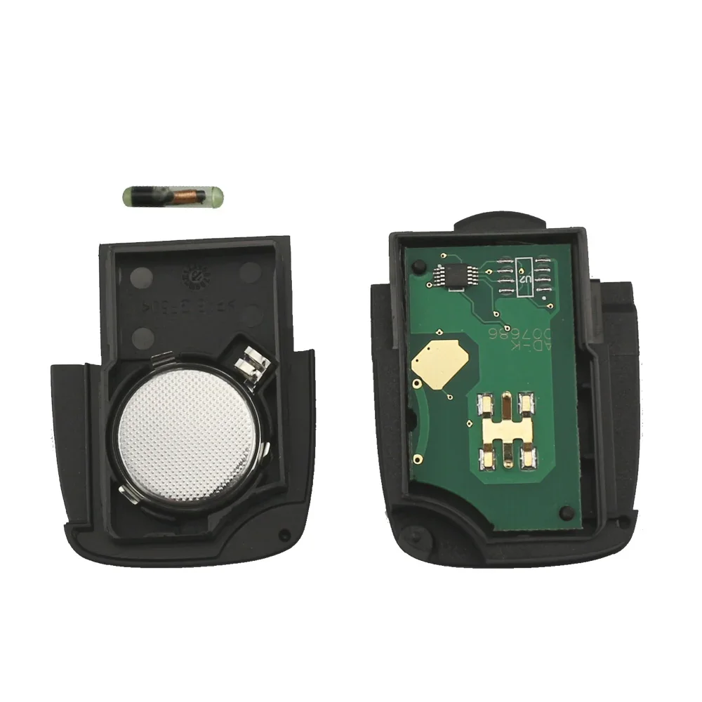 아우디 A3 A4 A6 A8 B5 TT RS4 콰트로 1994-2004 리모컨 자동차 키 구형 모델 433Mhz ID48 칩 HU66 블레이드 플립 키 3버튼