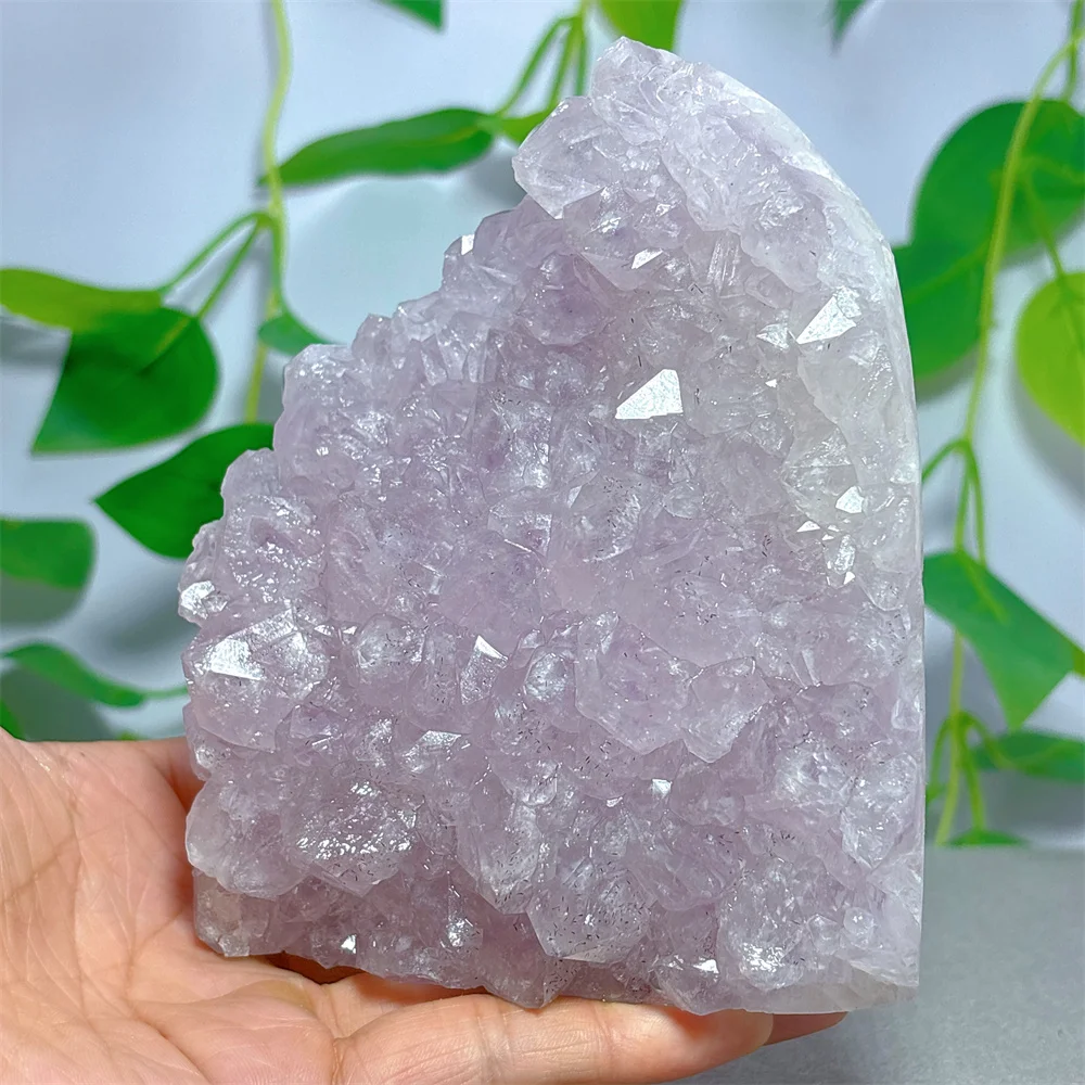 Amethyst Cluster Specimen Free Form Crystal Natural Stone Quartz Stone Minerals Home Decoration Reiki Energy Healing Luck Love