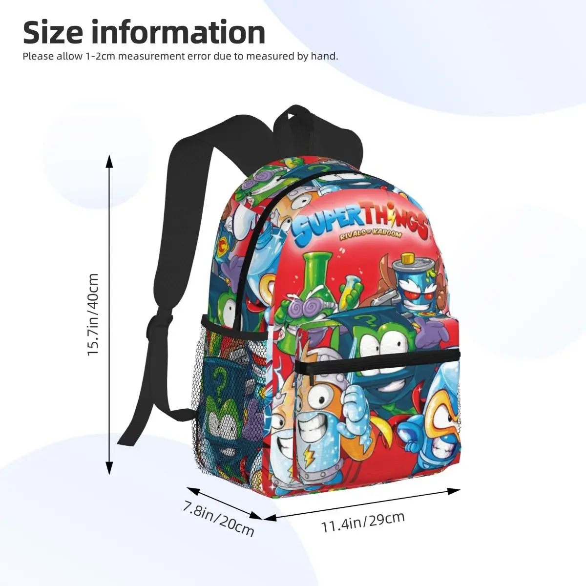 Superthings Kazoom Power Student Backpack School Bag Hiking Travel Daypack for Men Women Fashion Bookbag Shoulder Bags