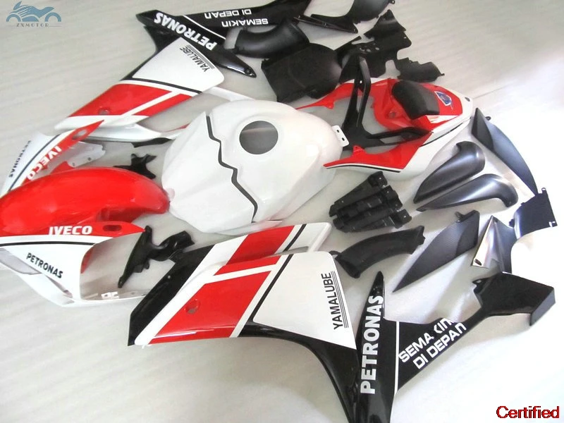 

Высококачественный комплект обтекателей для YAMAHA 2007 2008 YZFR1 YZF R1 07 08, белый, красный, черный, обтекатели для мотоциклов, комплекты кузова 25