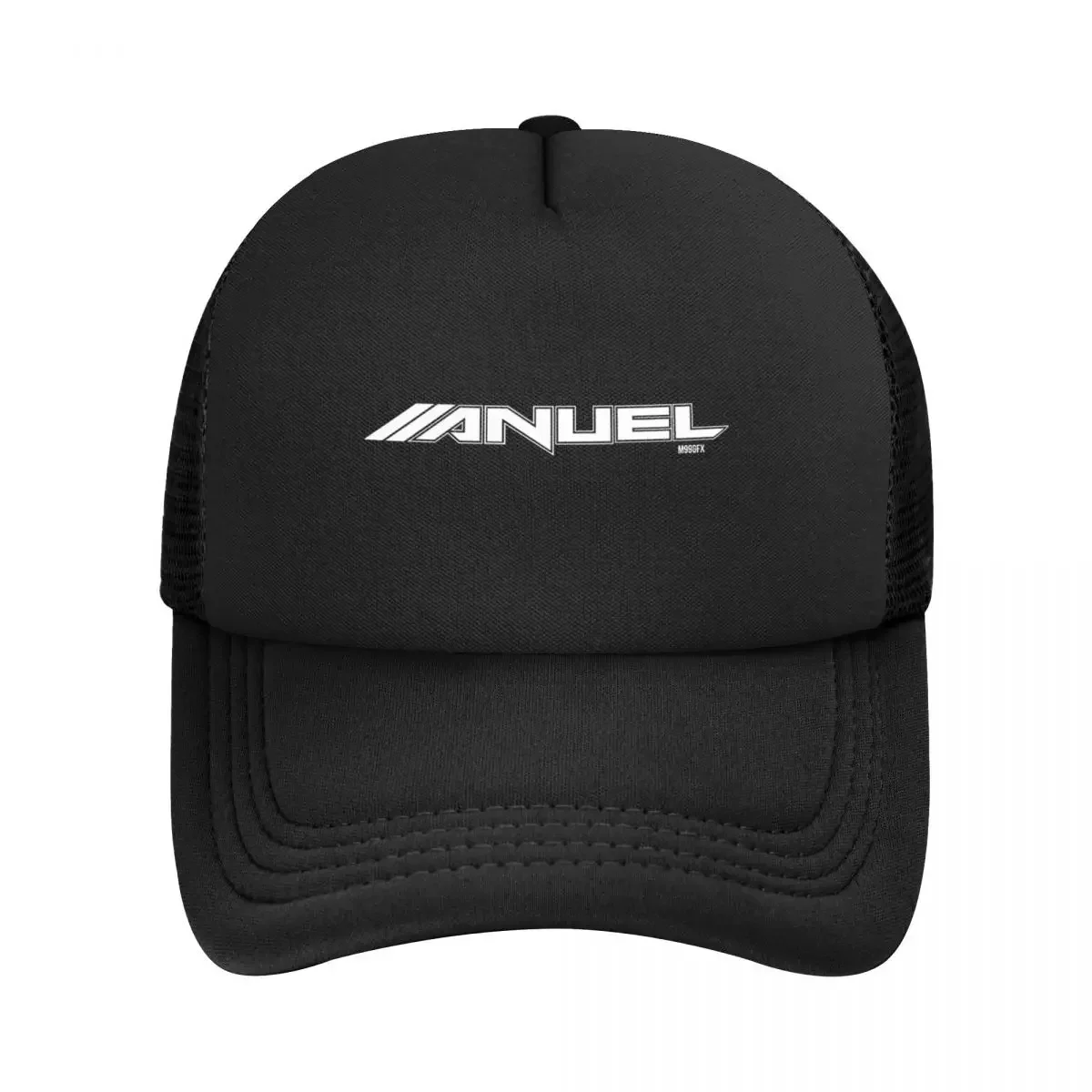 Anuel AA Puerto Rican Trucker Hats Unisex Hip Hop Hats Sun Hat Sun Caps Adjustable Snapback Caps Mesh Baseball Cap Summer