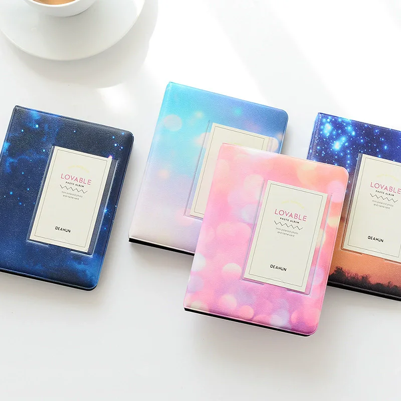 Photo Album Instax Starry Sky Series Album For Photos Mini Albums Memory Books For Girl 3inch Photo Storage Card Collection Book