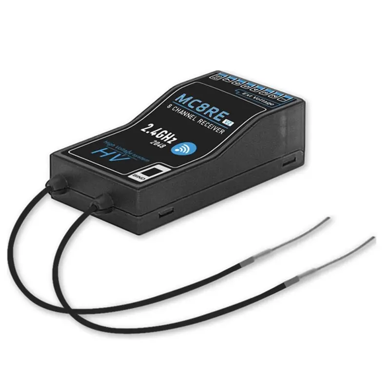 

Mike MC8RE V2 Receiver 7-Channel Mc7mini Remote Control Fixed Wing Vehicle Model Remote Control Receiver 7-Channel