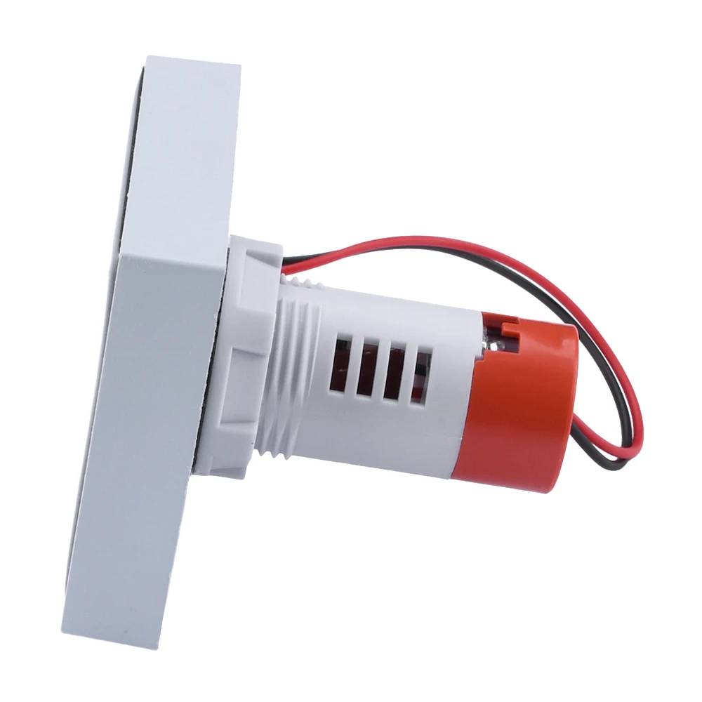Display digitale a LED quadrato da 50MM amperometro 0-100A Tester di corrente voltmetro mpere misuratore di tensione di corrente indicatore luminoso a LED