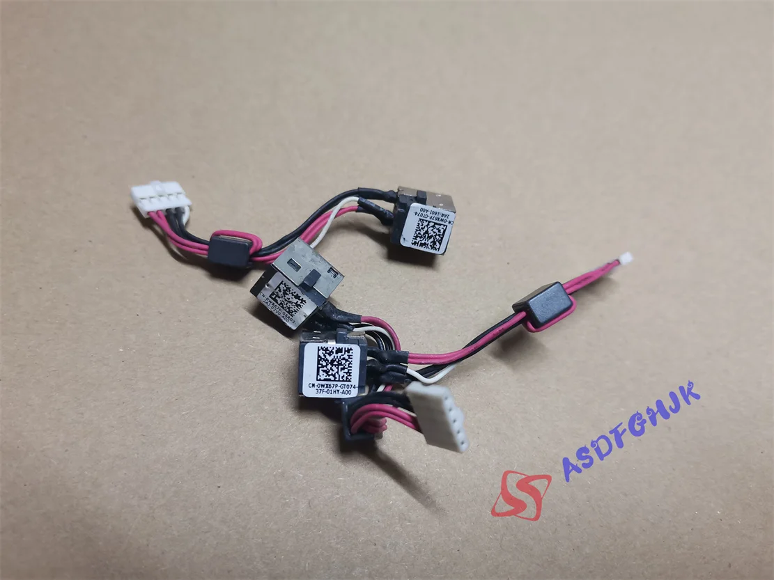 Used FOR Dell Inspiron 15R 5520 7520 520 DC-IN Power Jack Cable CN-0WX67P 0WX67P WX67P Tested Fast Shipping