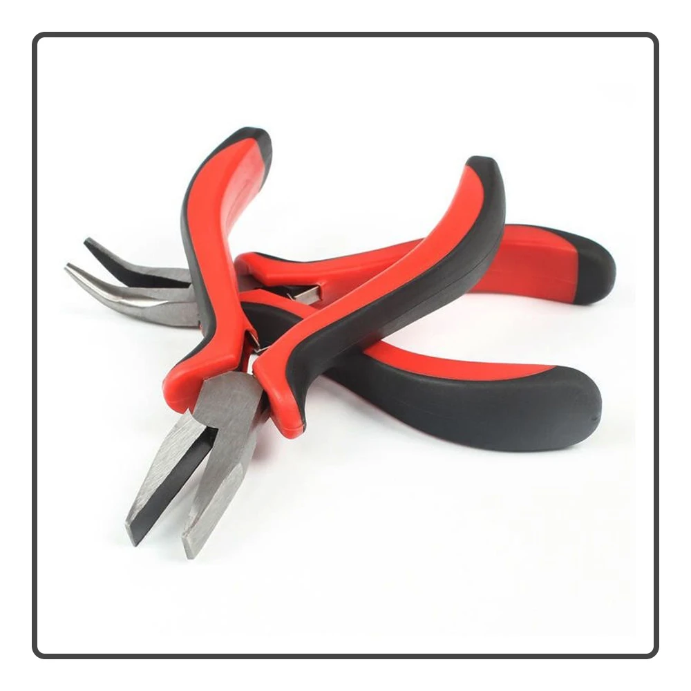 Tie Hook Pliers Flat Mouth Pointed Mouth Toothless Tied Fishing Line Pliers Non-Injury Clip Pliers Fishing Tools