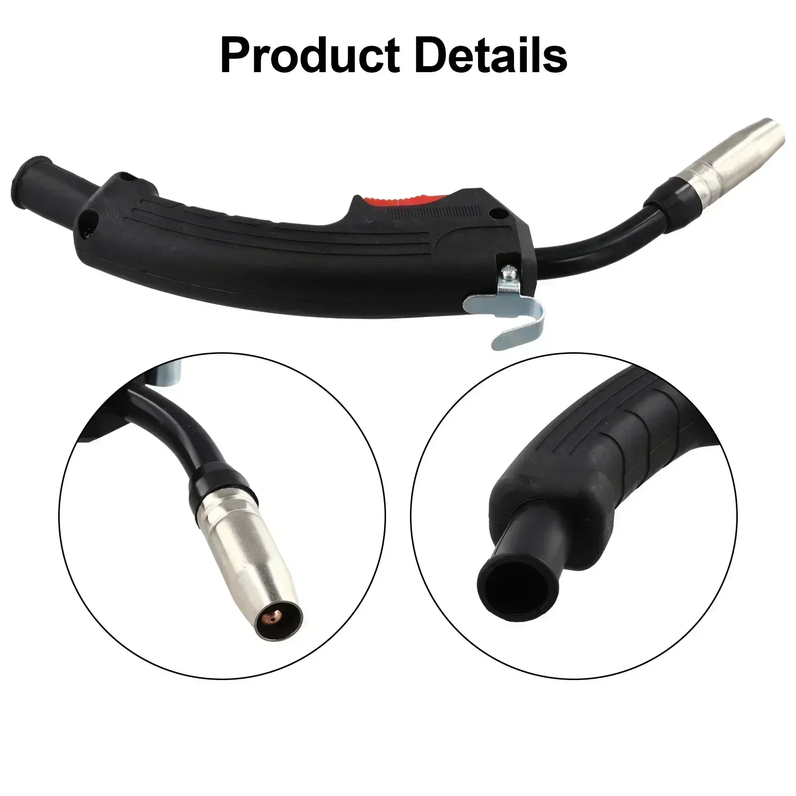 Electric Welder Replacement MigFlux Torch for 100L MIG 14AK 15AK Designed to Avoid Wire Blockage with Plastic Handle
