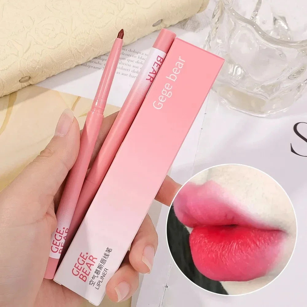 Waterproof Matte Lipliner Pencil Sexy Nude Brown Red Contour Tint Lipstick Lasting Non-stick Cup Lip Liner Lips Makeup Cosmetic