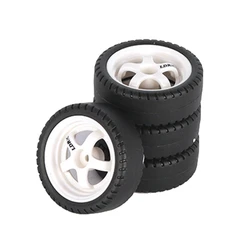 4Pcs 33Mm RC Drift Tire Wheel Hard Tyre For LDRC AE86 A86 A86P LD1801 1/18 RC Car Upgrade Parts Accessories RC Parts ,1