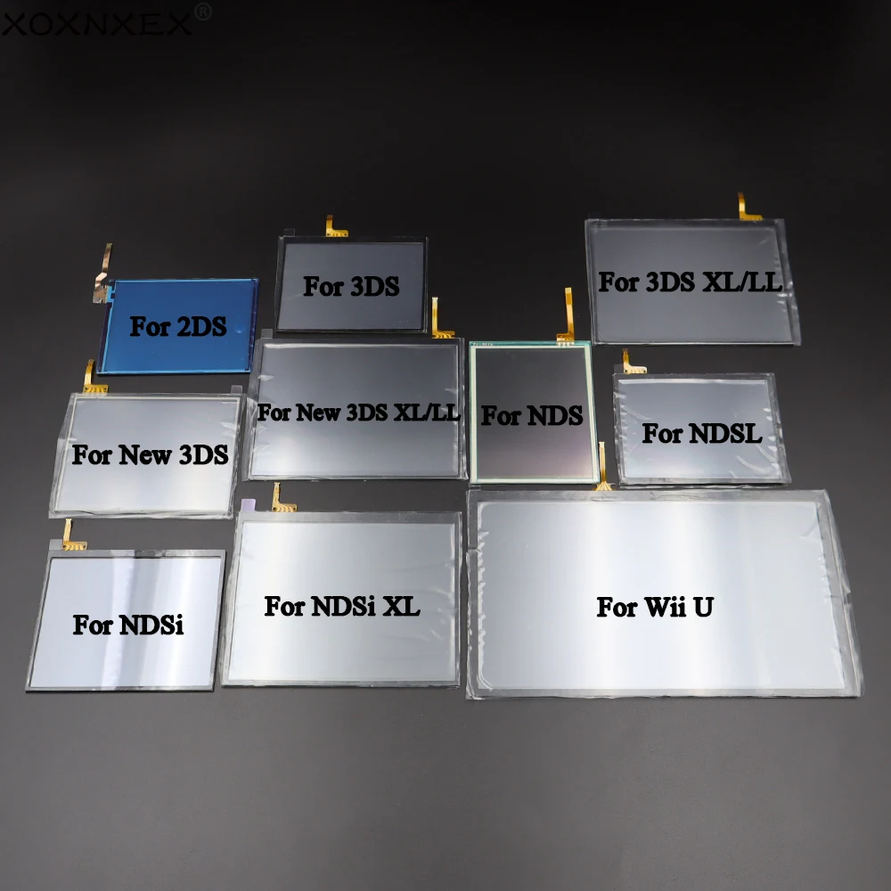 1 قطعة استبدال لوحة شاشة لمس عرض محول الأرقام الزجاج ل WiiU ل 2DS NDSL NDSi جديد 3DS XL LL ل نينتندو DS لايت وحدة التحكم