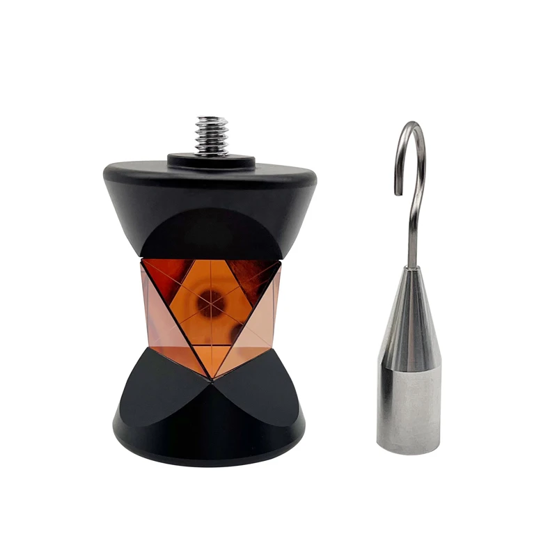 

Mini 360 Degree Prism With Hook Compatible For Leica Total Station GRZ101S Type Instrument Accessories