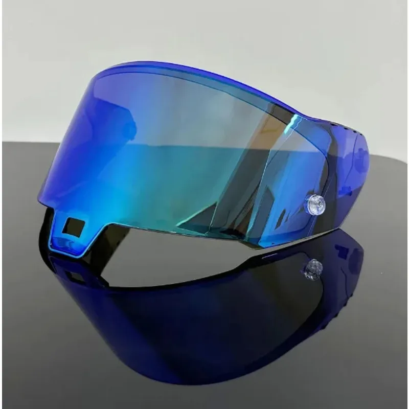 R10 Helmet Visor for Alpinestars Supertech R10 Motorcycle Helmet Visor Goggles Plating Silver Red Replacement Lens