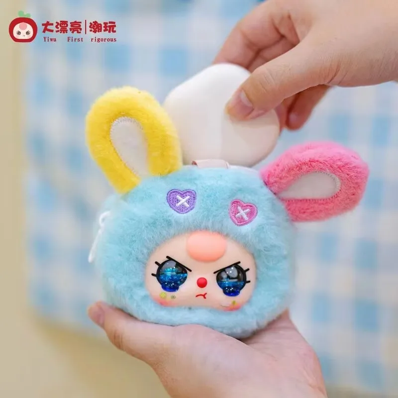 Original Baby Three Storage Poucches Series Blind Box Cute Storage Bag Makeup Bag  Headphone Bag Exquisite Bag Pendant Kid Gifts