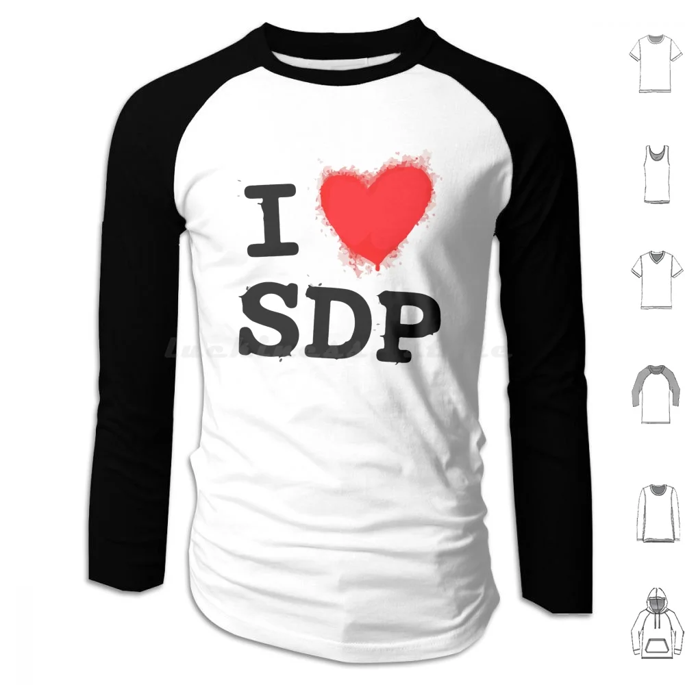 Copy Of Sdp Band New Logo Hoodie cotton Long Sleeve Sdp Band Sdp Band Stone Deaf Production Stone Deaf Production Viva La