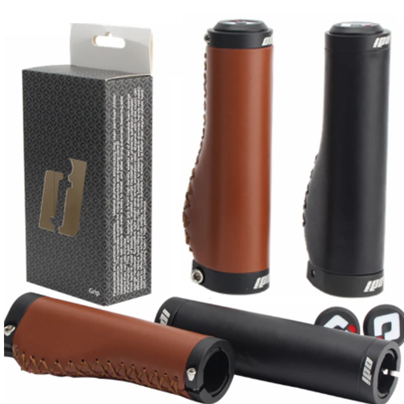 

ODI Ретро кожаные велосипедные ручки 22,2 мм коричневый черный винтажный велосипедный руль мягкий для горного Mtb BMX Cross Bike