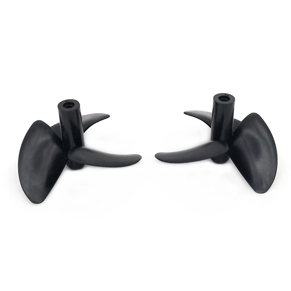 RC Boat Propeller 42mm 2.3mm 3-Blades Left Right PC Prop for RC boat Toy Boat Fishing Bait Boat DIY Boat Model
