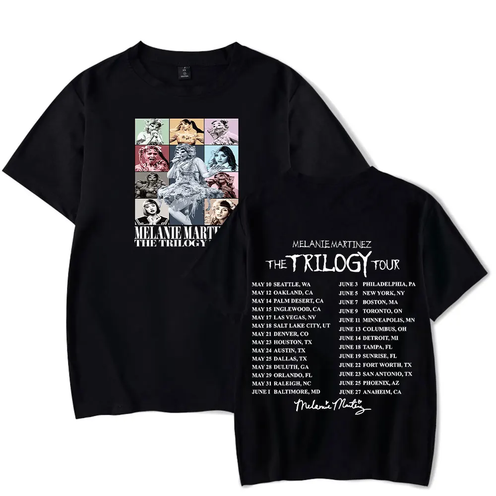 

Melanie Martinez The Trilogy Tour 2024 merch Tshirt Crewneck Short Sleeve Tshirt Men/women Hip Hop Top