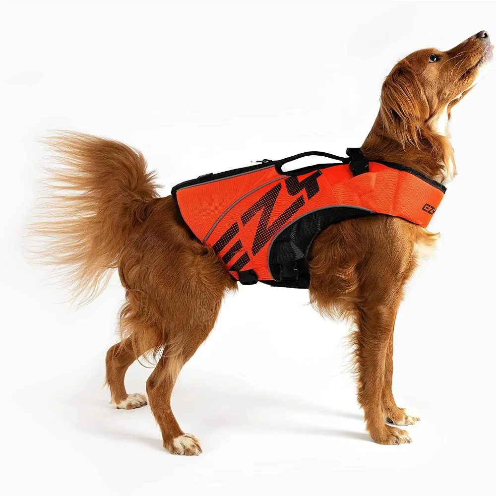 

Life Jacket for Dog, Dogs Friendly, Paddle Board, Superior Buoyancy, Rescue Handle, Lifejacket for Dog