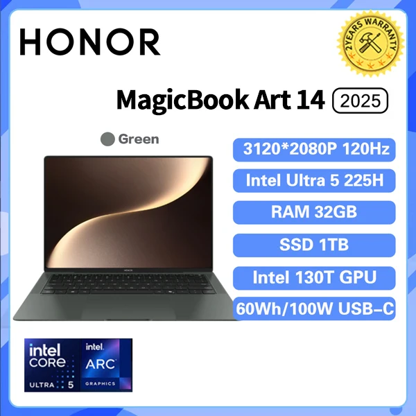 HONOR MagicBook Art 14 2025 Laptop 32GB 1TB