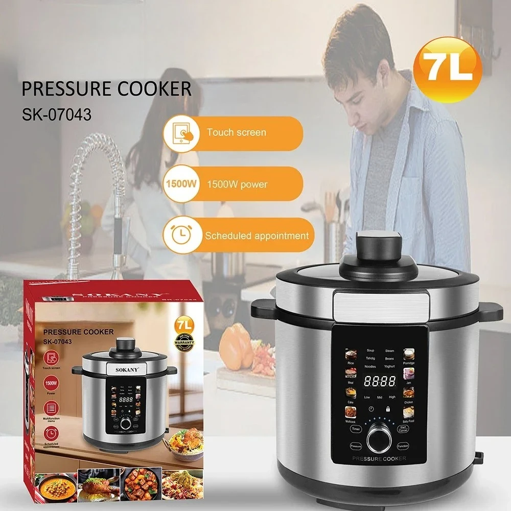Stainless Steel Pressure Cooke - огляд і ціна Smart Instant Pressure Cooker