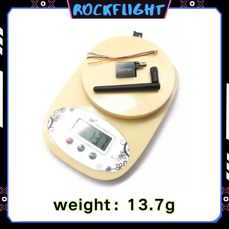 RockFlight RF5805 VTX 600 mW Videosender Micro Wireless Video Sender Modul 5,8 GHz VTX für 180-350 Klasse Quadcopter Drohne