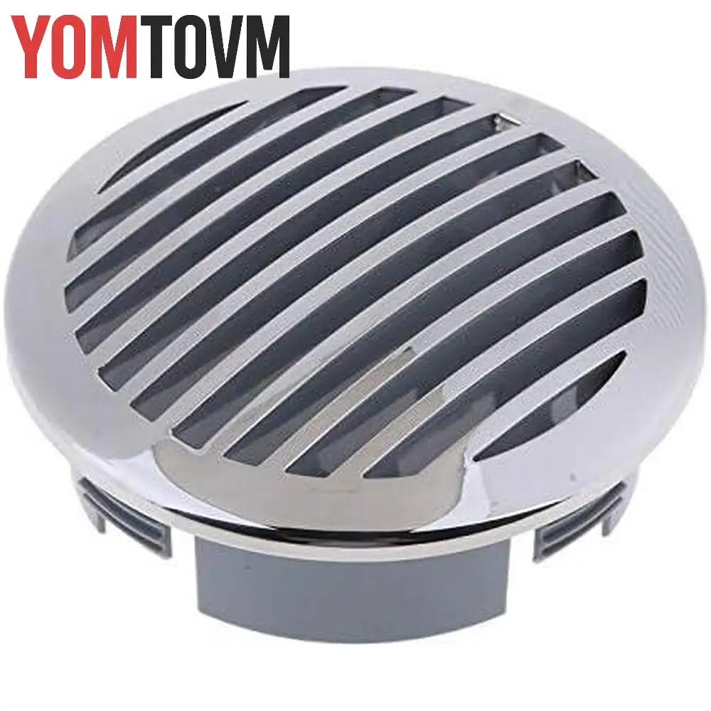 

3 Inch 316 Stainless Steel Wall Flat Grille High Polished For Camper Caravan Motorhome Accessories Easy Installation