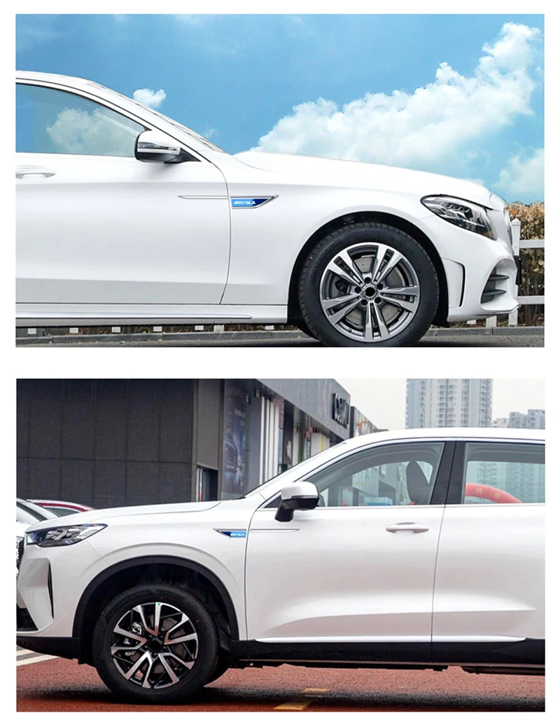 ملصقات شفرات الأبواب الجانبية لمرسيدس بنز ، ملحقات السيارة ، AMG ، CLA ، CLK ، CLS ، GLA ، GLB ، GLC ، GLK ، GLK ، GTS ، SLC ، Auto ، 2