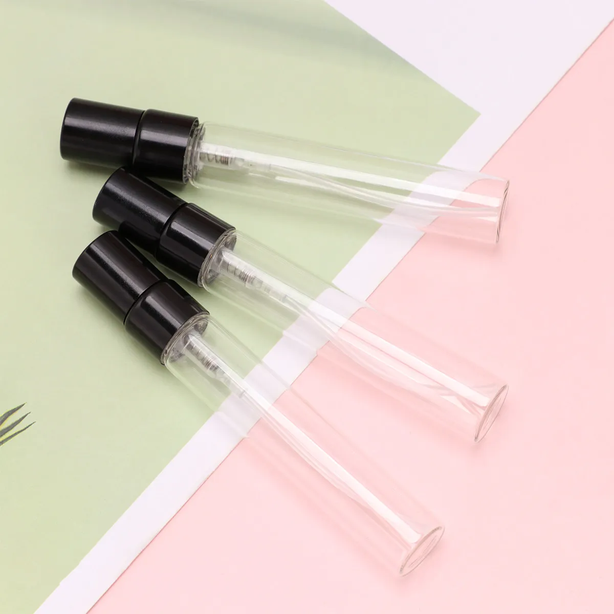10Pcs 10Ml Mini Glass Spray Bottle Kit Compact Reusable Fine Mist Atomizer for Travel Outdoor Perfume Disinfectant view 3