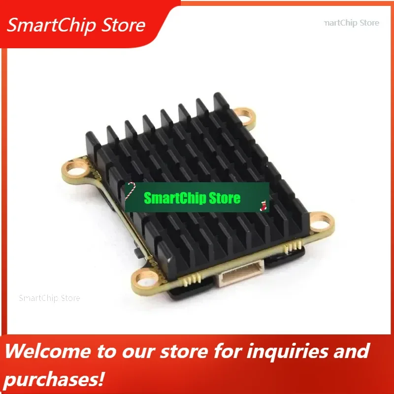

Store1pcs New 4.9G-5.8G 64CH 2500mW 2.5W FPV VTX Transmitter Pit800mW1.5W2.5W Built-in Microphone For Freestyle Long RaDrone Pa