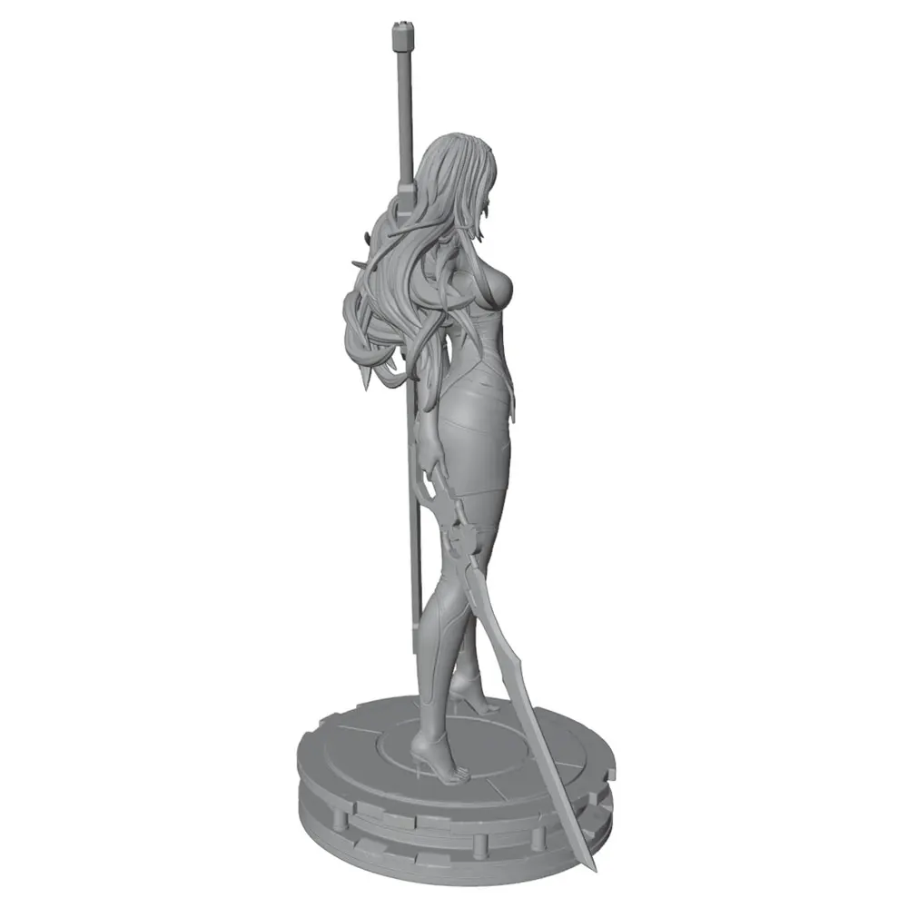 Figura resina miniatura sin pintar para juegos rol y coleccionismo - imagen 5