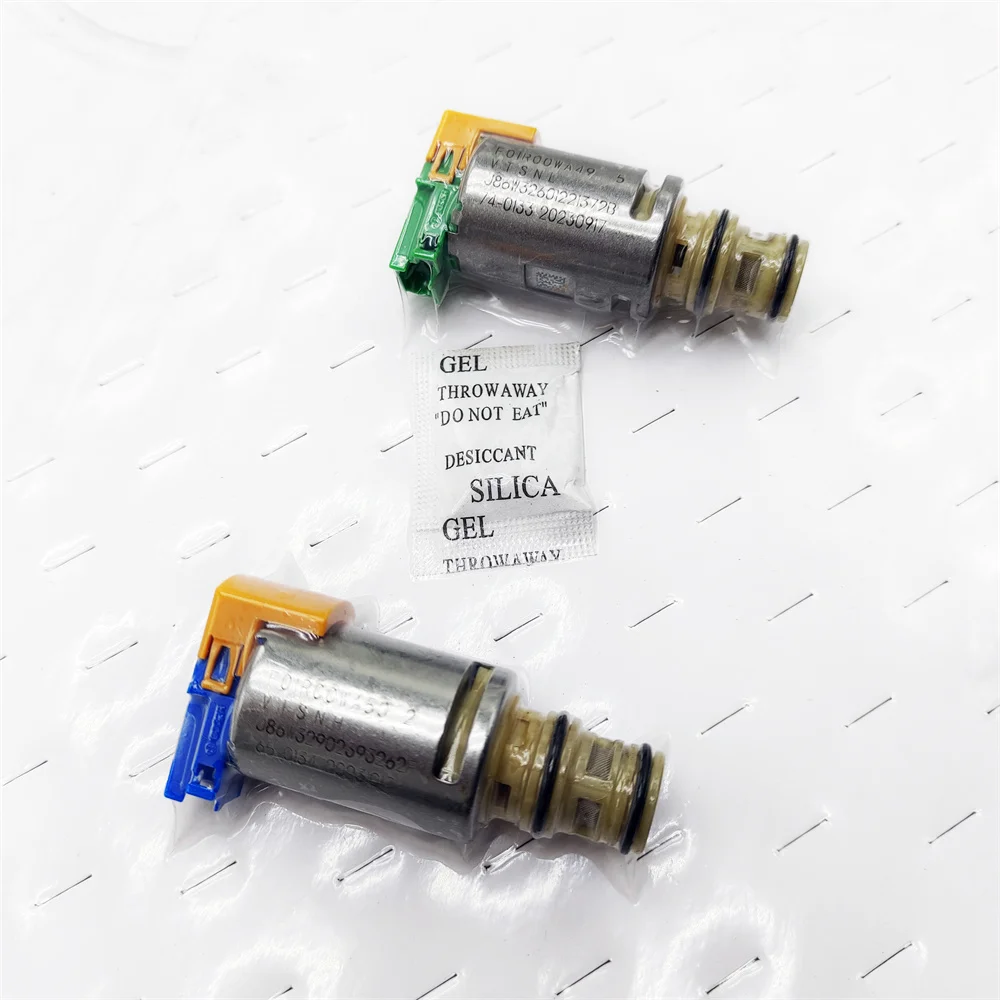 8Pcs Genuine New 10R60 10R80 Automatic Transmission Solenoid Kit for Ford Raptor F150 Mustang Roadrunner 2.2 Explorer