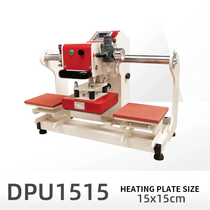 

【Лучшие продажи】 Двухпозиционная машина для сублимационной этикетки, термопресс, пневматическая автоматическая машина для горячего тиснения для футболок «сделай сам», Prin