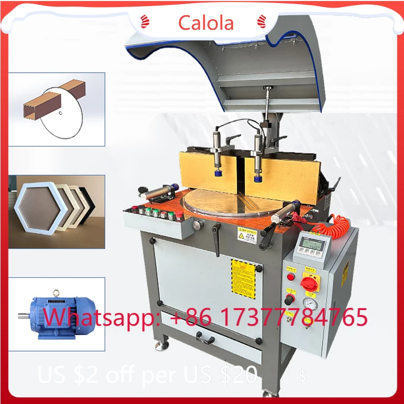 Heavy Precision Digital Angle Saw Arbitrary Adjustment Cutter Aluminum Alloy Profile Processing Machine