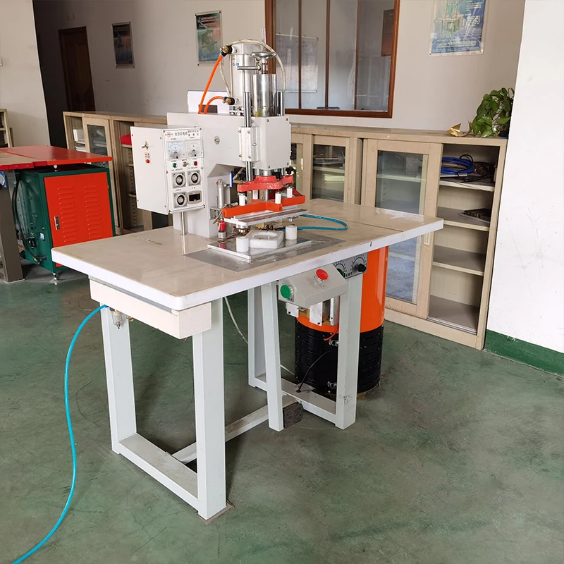 8 kw High Frequency Plastic Leather Embossing Stamping Welding Machine for Leather Shoes Upper Embossing / Mat Embossing