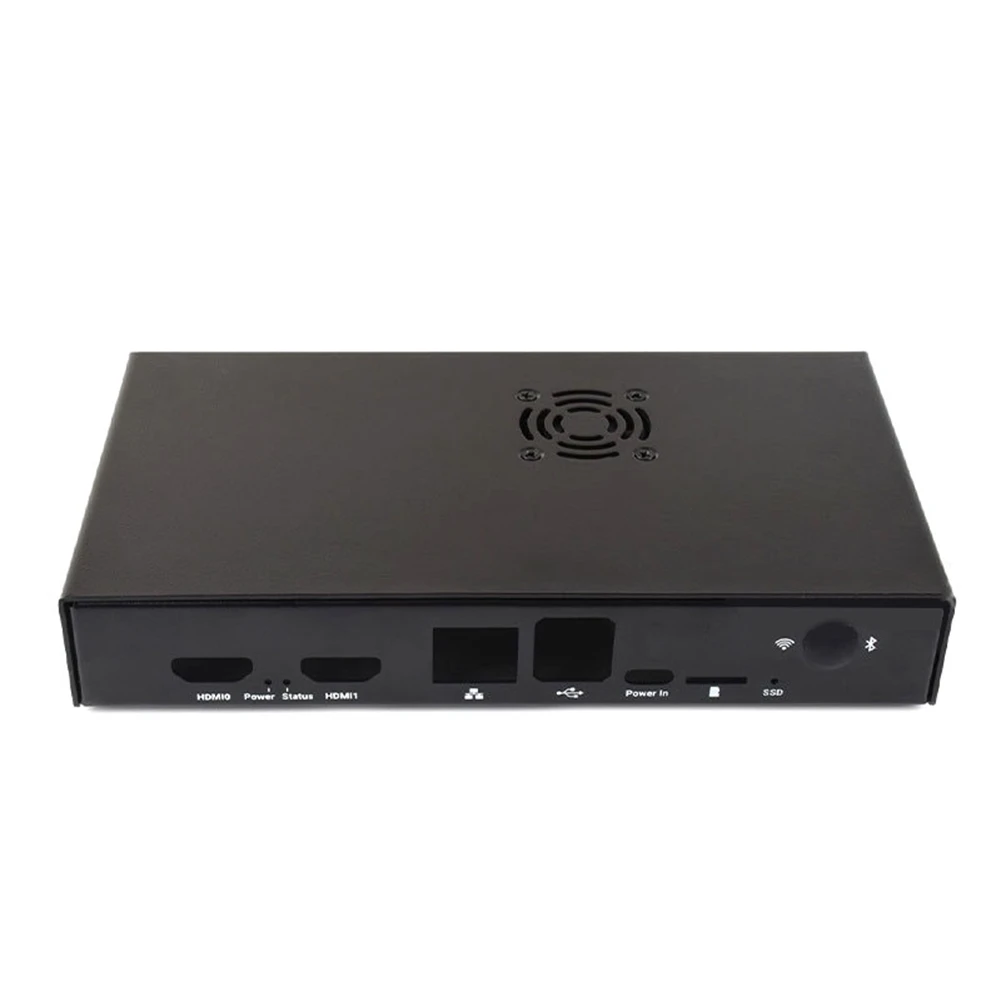 TYMQ For Raspberry Pi Compute Module 5 Case - CM5 Enclosure with Cooling Fan, for CM5 IO Board