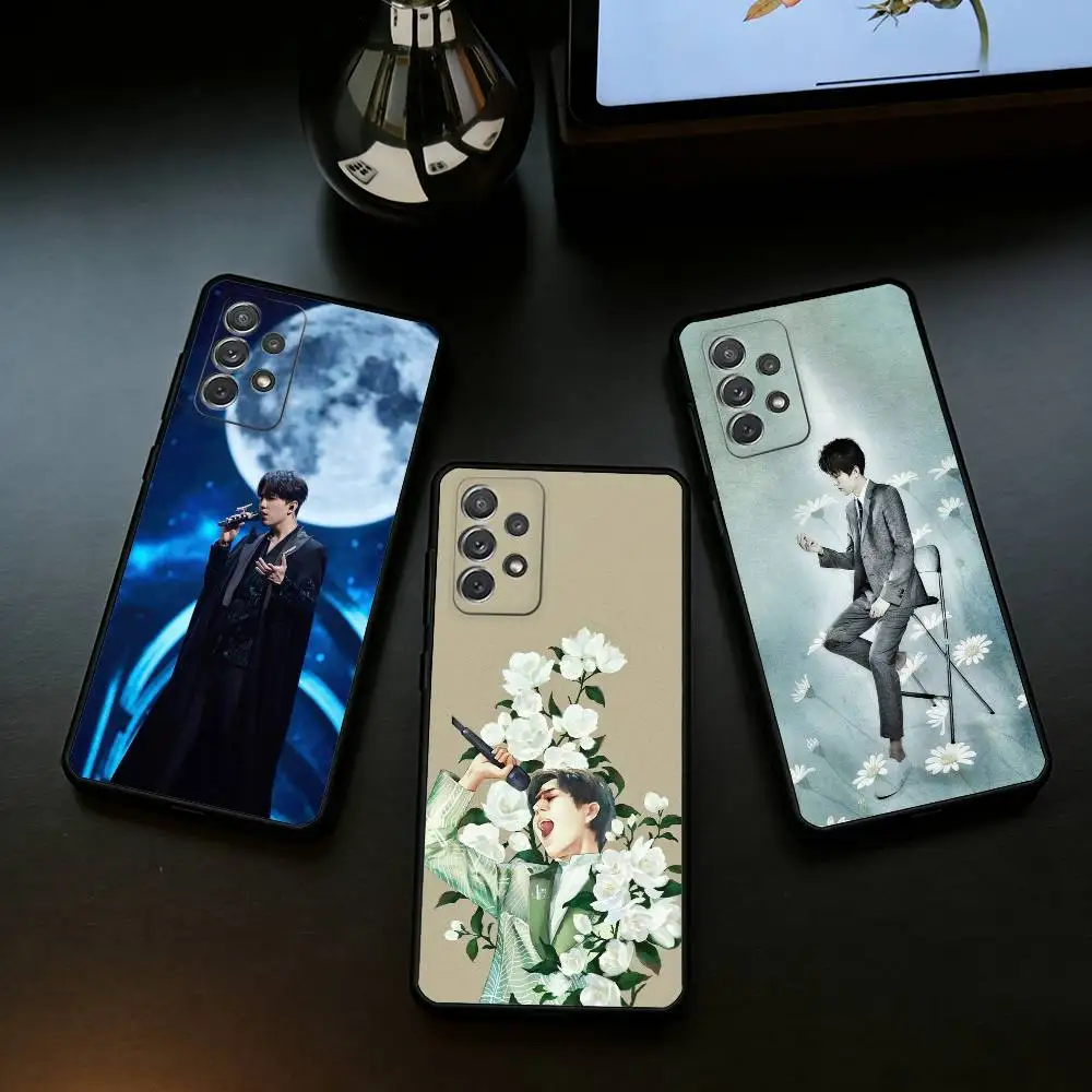 

D-Dimash K-Kudaibergen Phone Case For Samsung Galaxy A73,A72,A71,A70,A53,A52,A51,Soft Silicone Black Cover